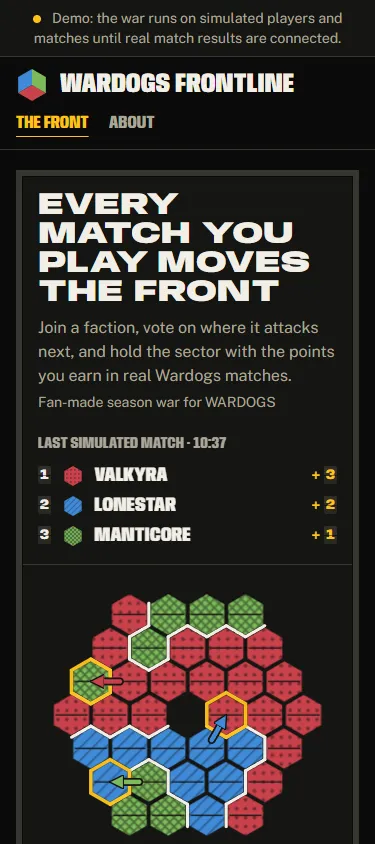 Wardogs Frontline: On mobile